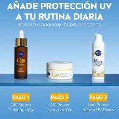 NIVEA Hidratantes Faciales|Spf 50 - 100<2 En 1 Primer Serum Uv Diario