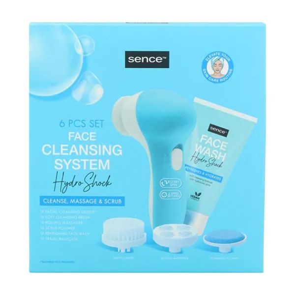 SENCE Hidratación<6 Pcs Set Face Cleansing System