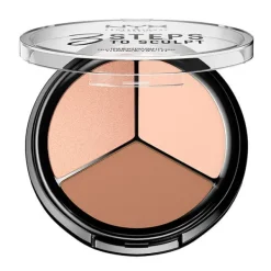 NYX PROFESSIONAL MAKE UP Contorno Maquillaje|Contouring<3 Steps To Sculpt