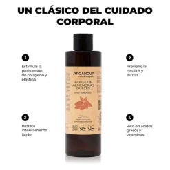 ARGANOUR Aceites Y Lociones|Hidratantes Faciales<Aceite Almendras Dulces 100% Puro