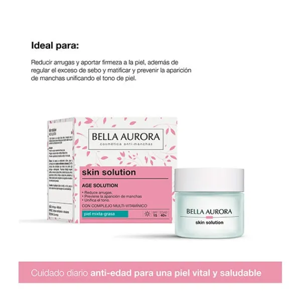 BELLA AURORA Antiedad|Hidratantes Faciales<Age Solution Crema Día