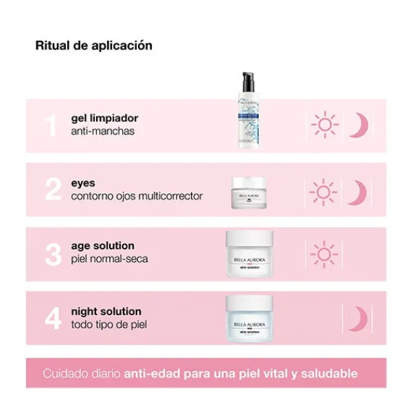 BELLA AURORA Antiedad|Hidratantes Faciales<Age Solution Crema Día Spf15