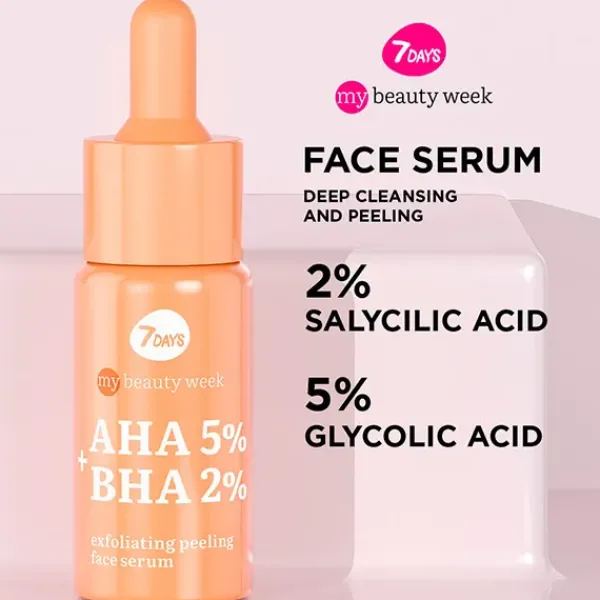 New AHA 5% BHA 2% Serums