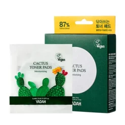 YADAH Tónicos Faciales|Cosmética Coreana<Algodones Con Tónico Cactus