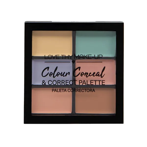 LOVE THY MAKE-UP Correctores|Hidratantes Faciales<All For One Correcting Palette