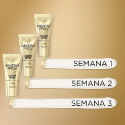 PANTENE Hidratantes Faciales|Cabello Dañado<Ampollas Liso Extremo 1 Minuto