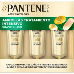 PANTENE Hidratantes Faciales|Cabello Dañado<Ampollas Liso Extremo 1 Minuto