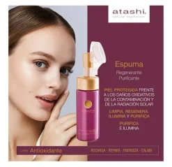 ATASHI Espuma Limpiadora Facial|Limpieza<Antiox Long Espuma Purificante
