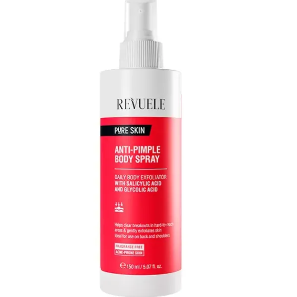 REVUELE Body Mist|Hidratación<Anti-Pimple Body Spray