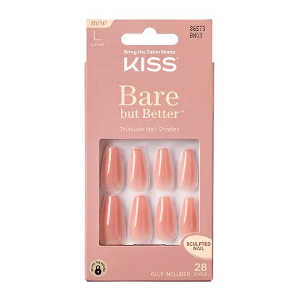 KISS Uñas Postizas<Bare But Better Nude