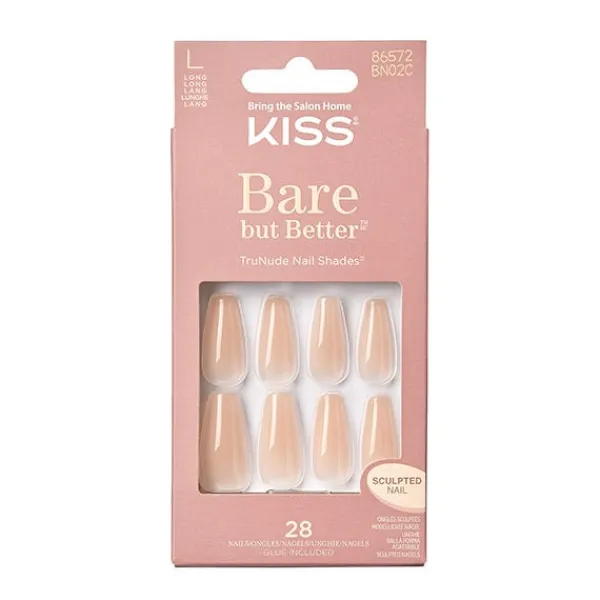 KISS Uñas Postizas<Bare But Better Nude