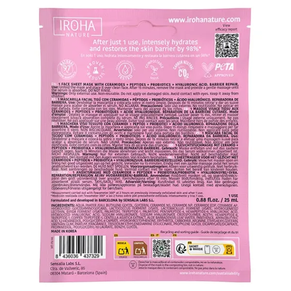 Sale Barrier Repair Ceramides Mascarillas