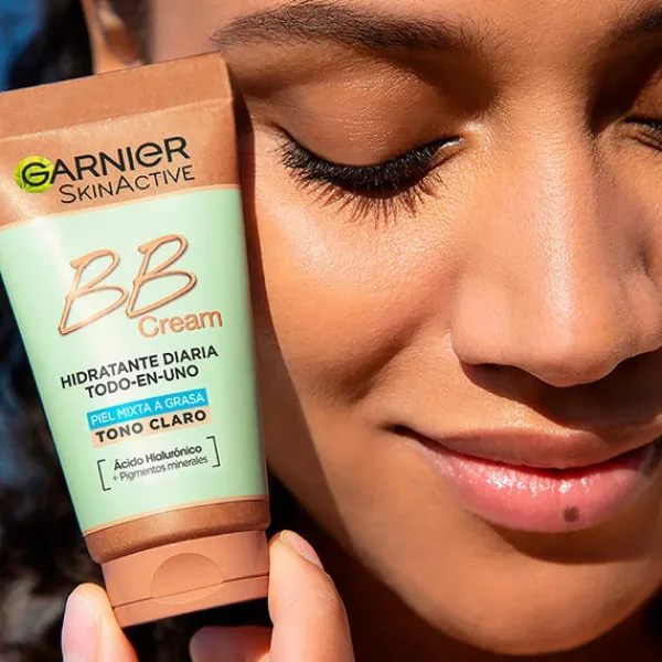 GARNIER Bb Cream|Hidratación<BB Cream Piel Mixta A Grasa SPF20