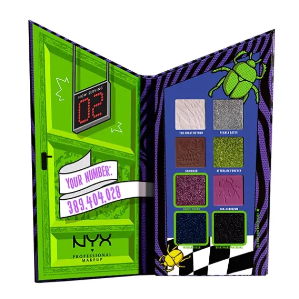 NYX PROFESSIONAL MAKE UP Sombras De Ojos|Sombras De Ojos<Beetlejuice Palette