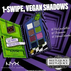 NYX PROFESSIONAL MAKE UP Sombras De Ojos|Sombras De Ojos<Beetlejuice Palette