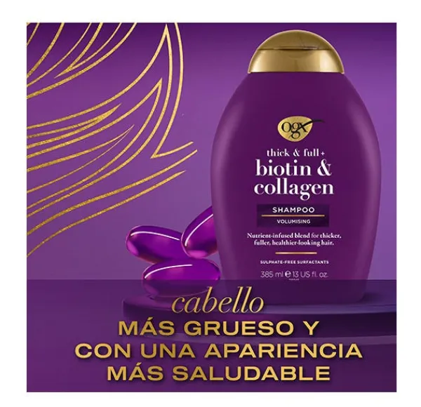 OGX Hidratantes Faciales|Colágeno<Biotin & Collagen