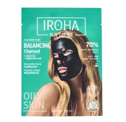 IROHA NATURE Mascarillas|Hidratantes Faciales<Black Tissue Mask Detox