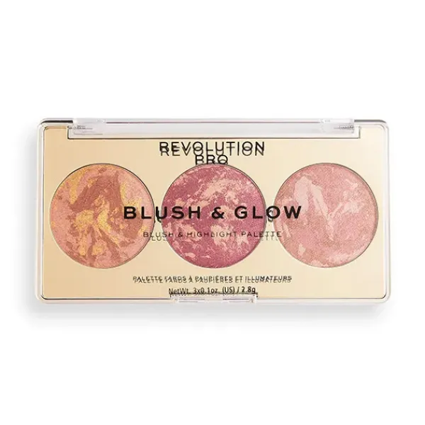REVOLUTION PRO Iluminadores Maquillaje|Coloretes<Blush & Glow Hightlight Palette