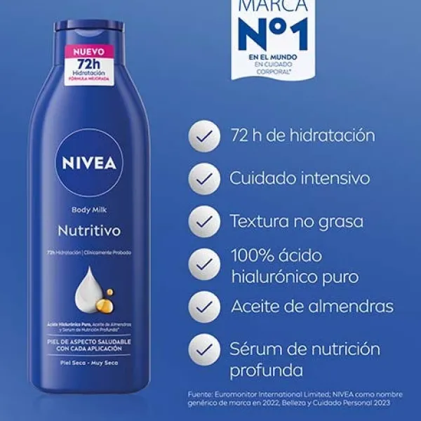 NIVEA Hidratantes|Hidratantes Faciales<Body Milk Nutritivo