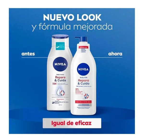 NIVEA Hidratantes|Hidratantes Faciales<Body Milk Repara & Cuida