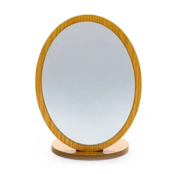 TRI-COASTAL Espejos Maquillaje|Baratos<Botanical Wooden Round Mirror