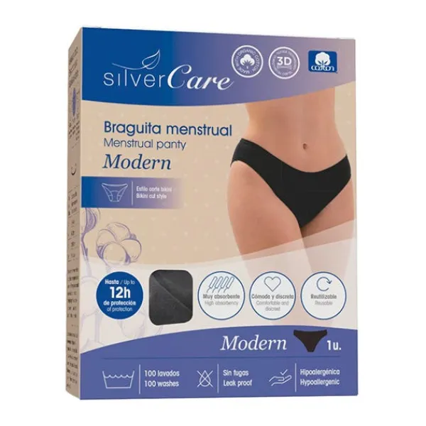 SILVER CARE Braguitas Menstruales<Braguita Menstrual Modern