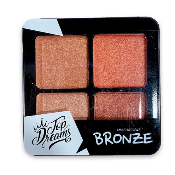 TOP DREAMS Sombras De Ojos<Bronze Palette 4 Colors