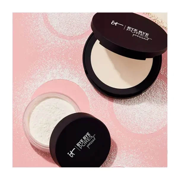 Clearance Bye Bye Pores Pressed Setting Powder Polvos De Maquillaje