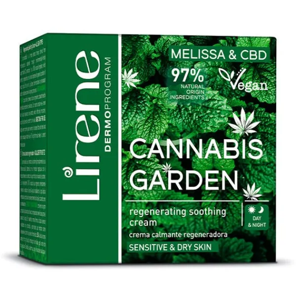 LIRENE Hidratación<Cannabis Garden Crema Regeneradora