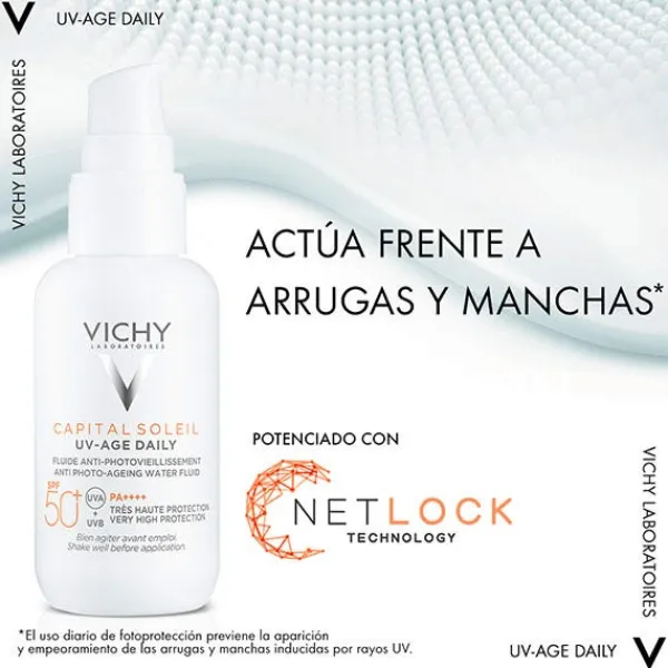 VICHY Hidratantes Faciales|Facial<Capital Soleil Uv-Age Daily Spf50+