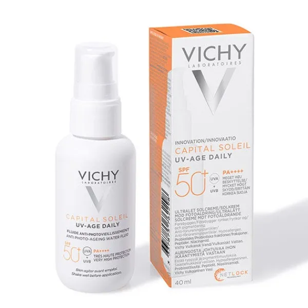VICHY Hidratantes Faciales|Facial<Capital Soleil Uv-Age Daily Spf50+
