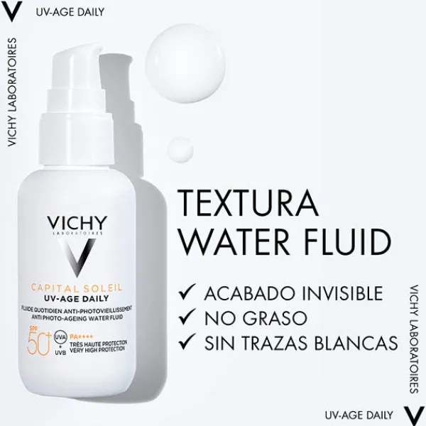 VICHY Hidratantes Faciales|Facial<Capital Soleil Uv-Age Daily Spf50+