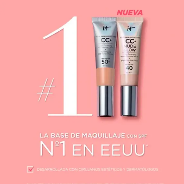 CC+ Cream Full-Coverage Foundation With SPF 50+ Bases De Maquillaje