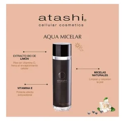 ATASHI Aguas Micelares|Limpieza<Cellularular Aqua Micelar