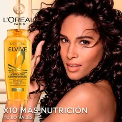 ELVIVE Hidratantes Faciales|Cabello Seco<Champú Aceite Extraordinario