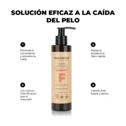 ARGANOUR Hidratantes Faciales|Cosmética Marroquí<Champú Anticaída Sin Sulfatos