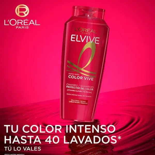 ELVIVE Hidratantes Faciales|Cabello Teñido<Champú Color Vive Protector