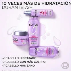 ELVIVE Hidratantes Faciales|Cabello Seco<Champú Hidra Hialurónico