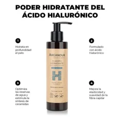 ARGANOUR Hidratantes Faciales|Cosmética Marroquí<Champú Hidratante