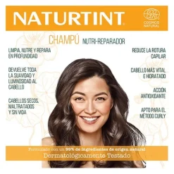 NATURTINT Hidratantes Faciales|Cabello Seco<Champú Nutri-Reparador