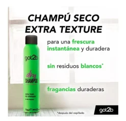 GOT2B Hidratantes Faciales|En Seco (sin Agua)<Champú Seco Extra Fresh