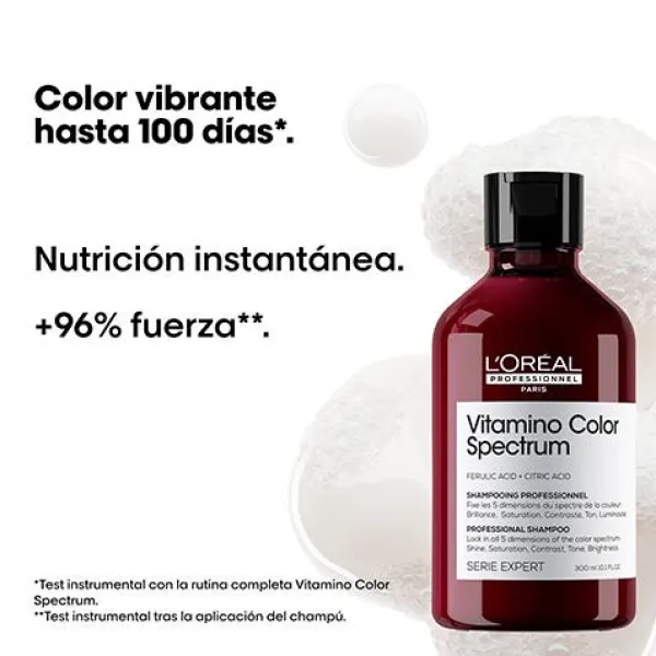 L'OREAL PROFESSIONNEL Hidratantes Faciales|Champús<Champú Vitamino Color Spectrum