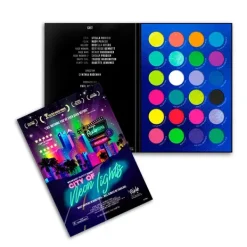 Hot City Of Neon Lights Sombras De Ojos