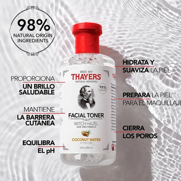 THAYERS Tónicos Faciales<Coconut Water Facial Toner