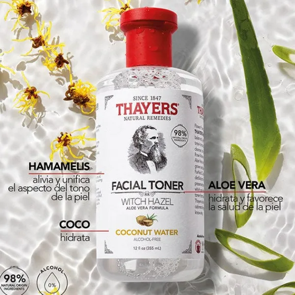 THAYERS Tónicos Faciales<Coconut Water Facial Toner