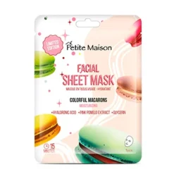 Hot Colorful Macarons Mascarillas