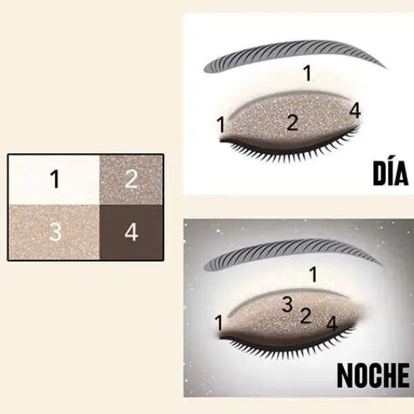 REVLON Sombras De Ojos|Sombras De Ojos<Colorstay Day To Night Eyeshadow Quad