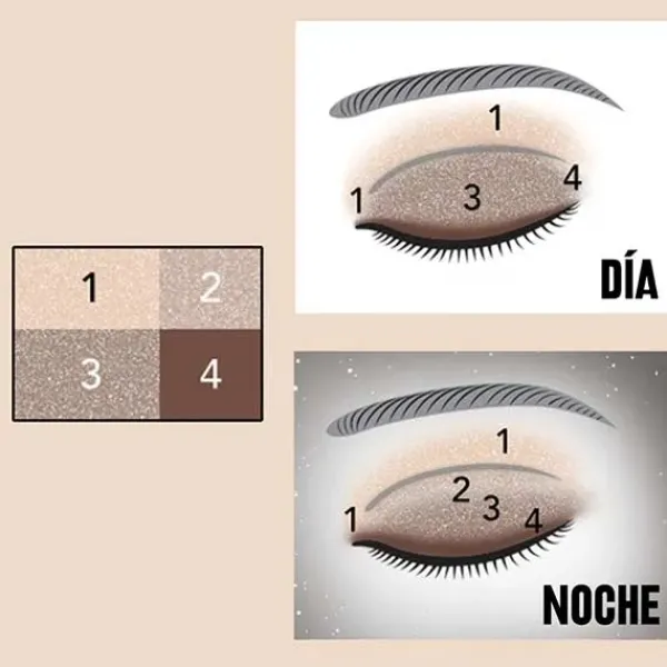 REVLON Sombras De Ojos|Sombras De Ojos<Colorstay Day To Night Eyeshadow Quad