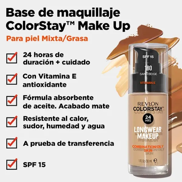 Online Colorstay Makeup Piel Mixta/Grasa Bases De Maquillaje