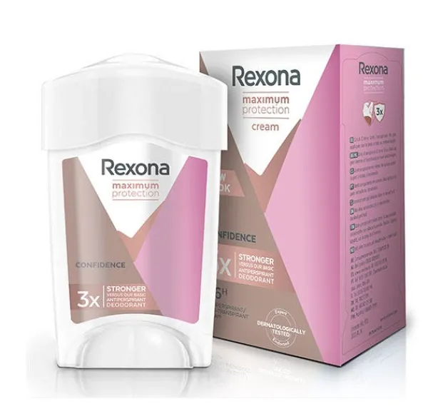 REXONA Hidratantes Faciales|Antitranspirantes<Confidence
